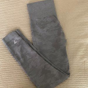 Gymshark Adapt Camo Seamless Leggings Lilac/Grey Size S